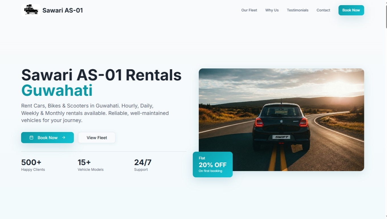 SAWARI AS-01 Rentals